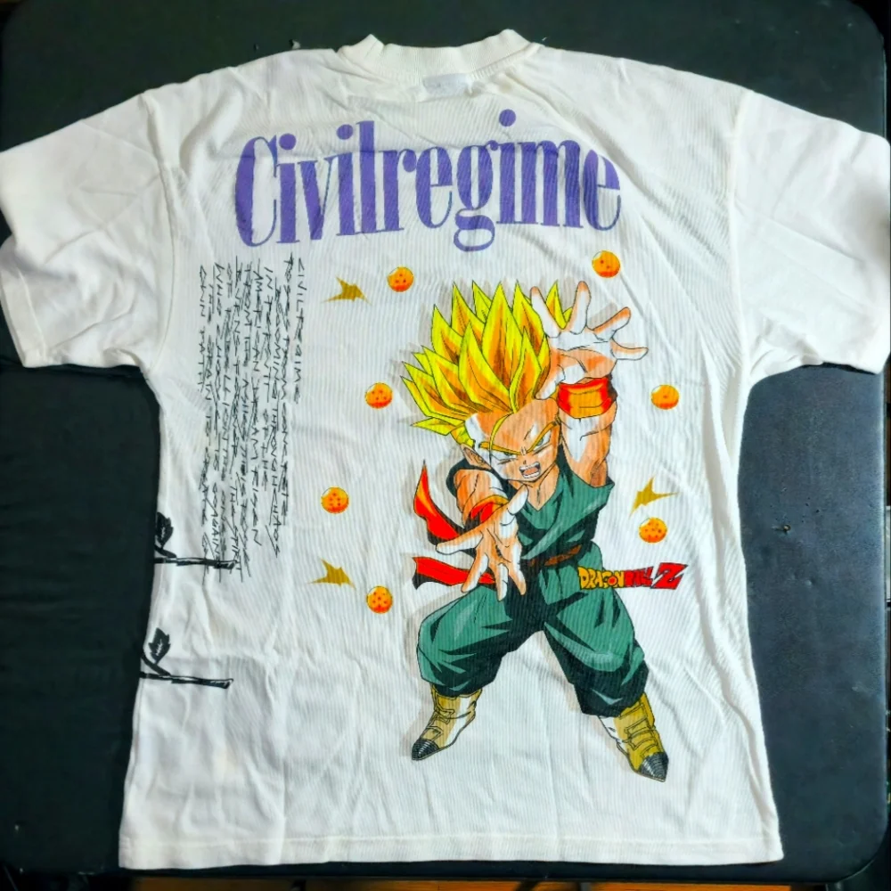 Civil Regime This Is Trunks American Classic Oversized Tee S Butter - Picture 1 of 2